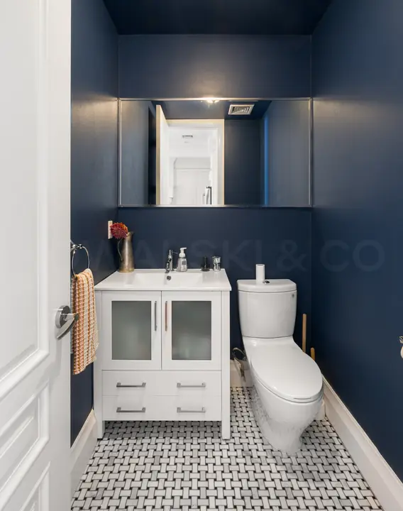 Half bathroom