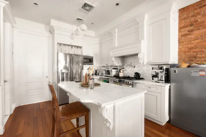 Kitchen, seen from the living room