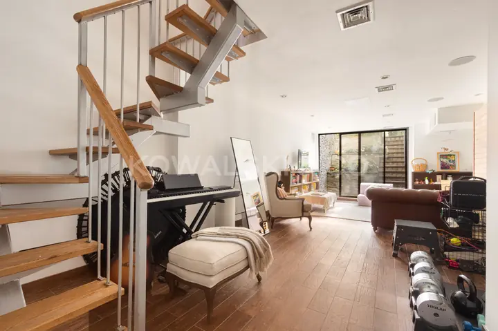 Recreation room, from the home office doorway